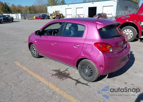 2015 Mitsubishi Mirage De из США, поврежденный, VIN ML32A3HJXFH006714